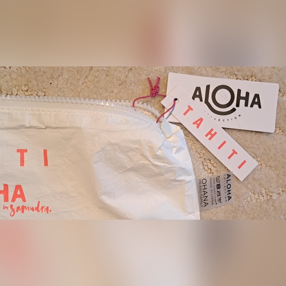 ALOHA Collection SOLD OUT Tema'e Samudra Tahiti Special Edition Mid Pouch - Picture 5 of 11